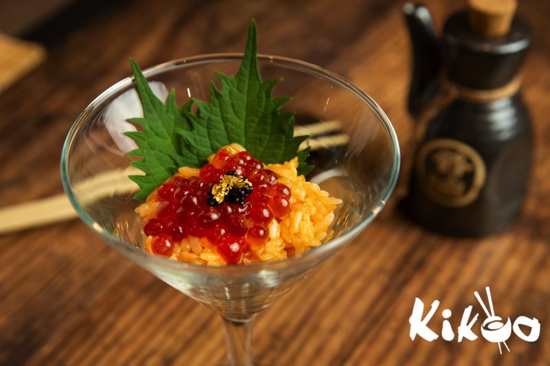 Assorted sushi and Japanese dishes at Kikoo West